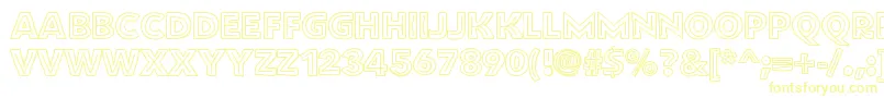 Flatbreadinline Font – Yellow Fonts