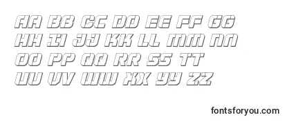 Supersubmarine3Dital Font