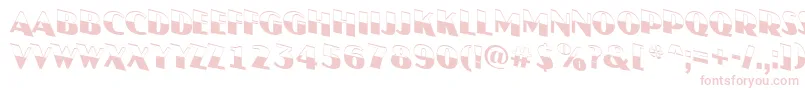 AJasperttlbwdn Font – Pink Fonts on White Background