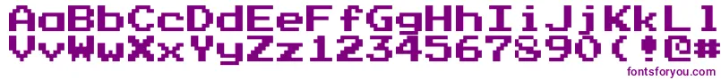 PressStartK Font – Purple Fonts