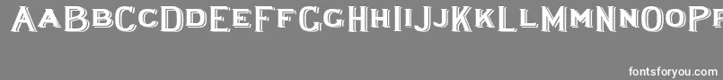 Weitere Informationen zur Lewishamshadowedwide-Schriftart Lewishamshadowedwide-Schriftart – Weiße Schriften auf grauem Hintergrund