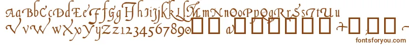 ItalianCursive14thC Font – Brown Fonts