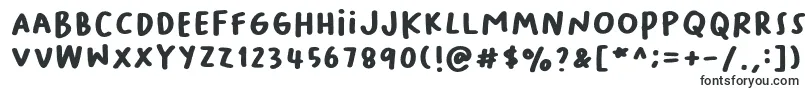 Baksosapi-fontti – OTF-fontit