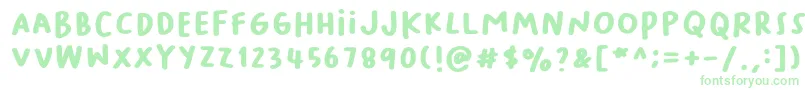 More about Baksosapi Font Baksosapi Font – Green Fonts on White Background