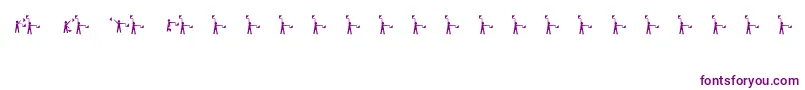 Semaphore Font – Purple Fonts