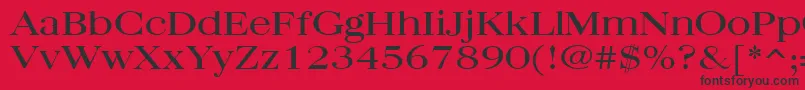 En savoir plus sur la police Quantasbroad Regular Police Quantasbroad Regular – polices noires sur fond rouge