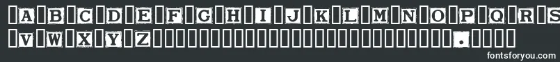 SmarganaDealing Font – White Fonts