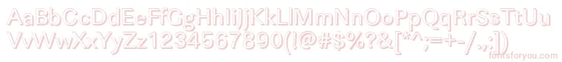 Weitere Informationen zur LinearshRegular-Schriftart LinearshRegular-Schriftart – Rosa Schriften