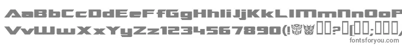 TransroboticsExtended Font – Gray Fonts