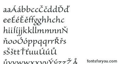 SanvitoproCapt font – czech Fonts
