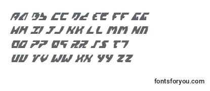 GyrfalconCondensedItalic-fontti