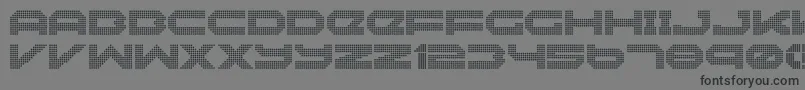 Neonize Font – Black Fonts on Gray Background