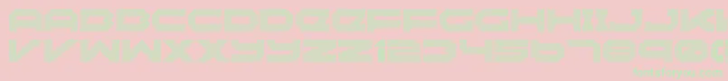 フォントNeonize – ピンクの背景に緑の文字