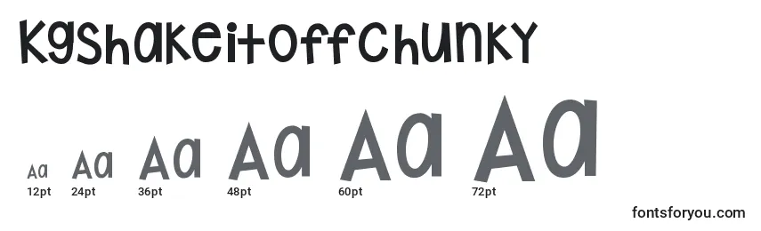 Kgshakeitoffchunky Font Sizes