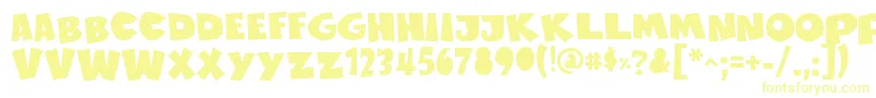 SustainableAmazonIi Font – Yellow Fonts