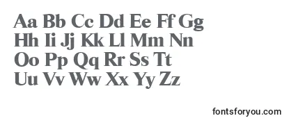 Review of the RiccioneserialXboldRegular Font