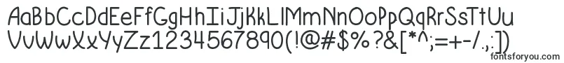 Шрифт Krumkakebold – обычные шрифты