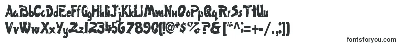 Flatbrush36RegularTtcon Font – Label Fonts