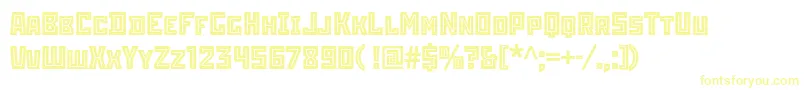 Stenberginlinec-Schriftart – Gelbe Schriften