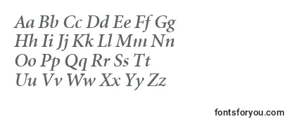 MinionLtSemiboldItalic-fontti