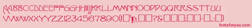 En savoir plus sur la police IshmaelRegular Police IshmaelRegular – polices rouges sur fond rose