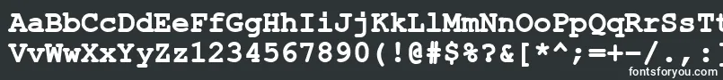 Co1251b Font – White Fonts