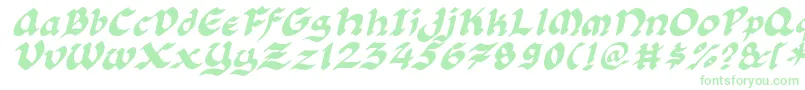 Weitere Informationen zur Florli-Schriftart Florli-Schriftart – Grüne Schriften