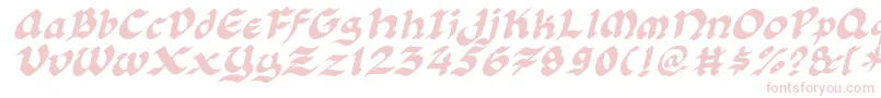 Florli-Schriftart – Rosa Schriften