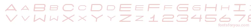 フォント7daysoblique – ピンクのフォント