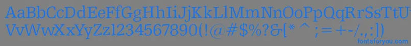fuente Shakeyslabserif – Fuentes Azules Sobre Fondo Gris