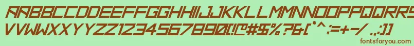 More about HbmRidgePersonalUseOnly Font HbmRidgePersonalUseOnly Font – Brown Fonts on Green Background