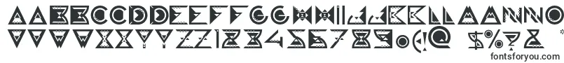 Czcionka GalaxyvisitorsRegular – rosta typografia