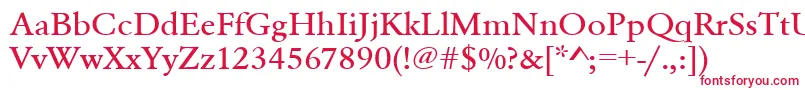 Urwgaramondtmedextwid Font – Red Fonts