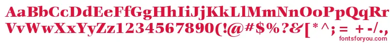 ItcVeljovicLtBlack Font – Red Fonts