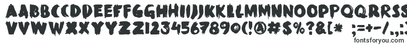 Шрифт DkBlackMarkHeavy – TTF шрифты