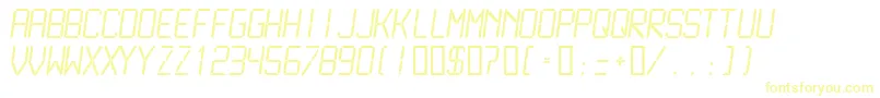 Lcdml Font – Yellow Fonts