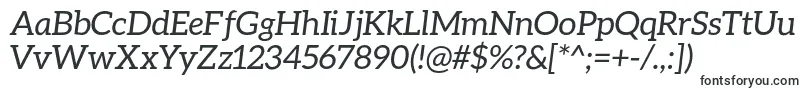 AleoItalic-fontti – Fontit Linuxille