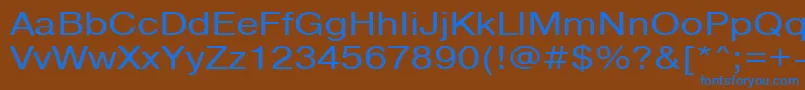 More about Pragmaticactt120n Font Pragmaticactt120n Font – Blue Fonts on Brown Background
