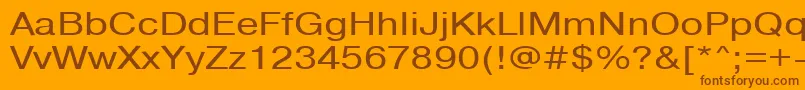 Подробнее о шрифте Pragmaticactt120n Шрифт Pragmaticactt120n – коричневые шрифты на оранжевом фоне