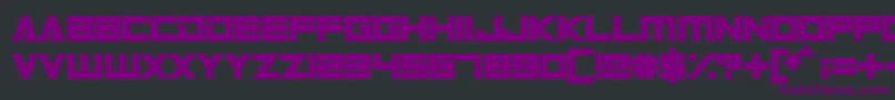 DigitalDare Font – Purple Fonts on Black Background
