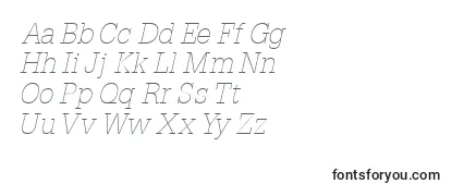 InstallationlightsskItalic Font