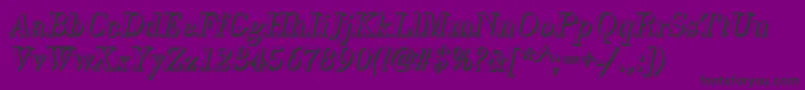 BodonishItalicフォントについての詳細 フォントBodonishItalic – 紫の背景に黒い文字