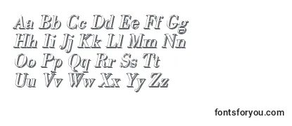 BodonishItalic Font