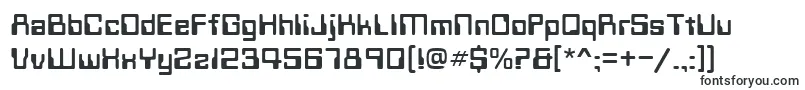 Шрифт Techno28 – шрифты для Adobe Reader