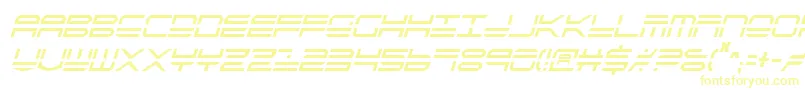 En savoir plus sur la police Qstrike2ic Police Qstrike2ic – polices jaunes sur fond blanc