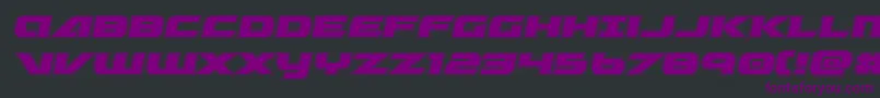 Graymalkinacademy Font – Purple Fonts on Black Background