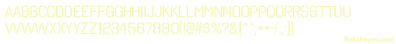 OctinstencilbkRegular Font – Yellow Fonts