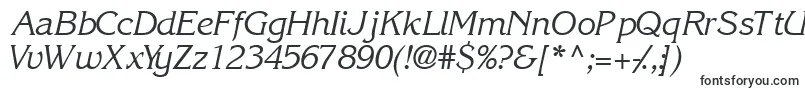 IntuitionsskItalic-fontti – Fontit Microsoft Officelle