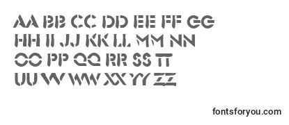 Review of the Dirty26Bold Font