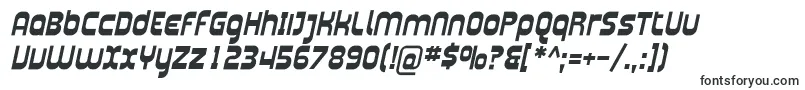 フォントPlasma04 – 白い背景に黒い文字